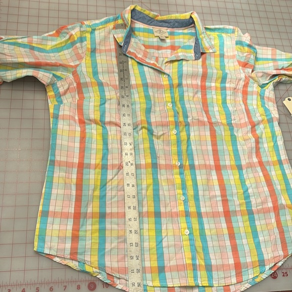 Pastel Check Long Sleeve Button Up - Picture 15 of 16